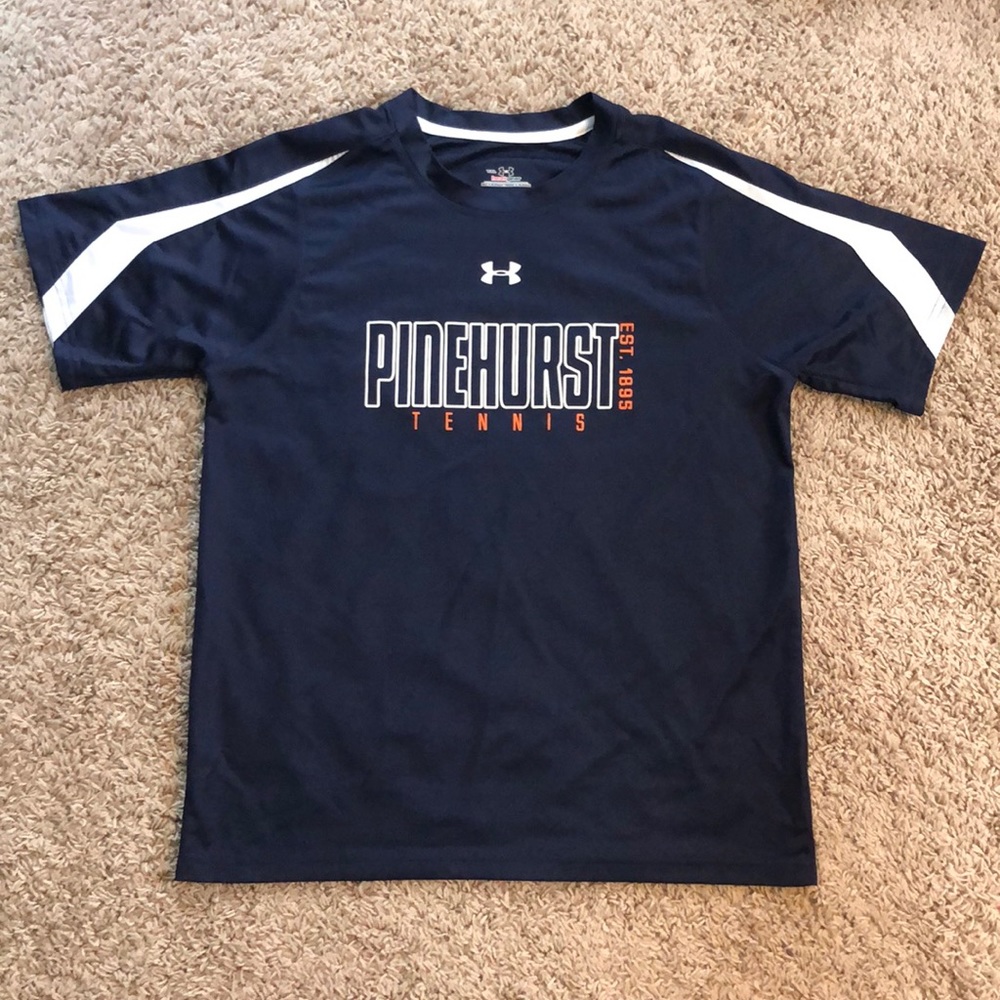 Workout breath through shirt under armour